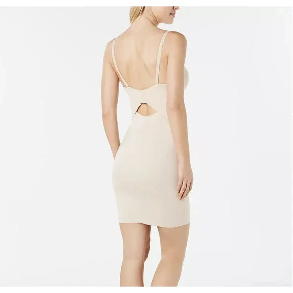 Maidenform Built-in-Bra Slip | Cool Comfort Fajas Shapewear | 34 B DM1007 - Picture 5 of 5